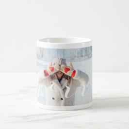 Einfache Skripte und moderne Foto-Layout Kaffeetasse