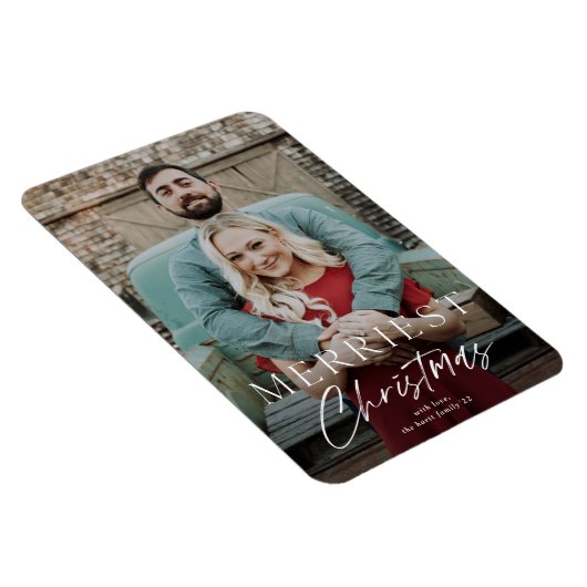 Einfache Skripte Weihnachts-Weihnachtskarte Magnet (Rechte Seite)