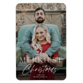 Einfache Skripte Weihnachts-Weihnachtskarte Magnet (Vertikal)