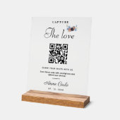 Einfache Skripterfassung Der QR-Liebe-Code Acrylschild (Winkel)