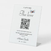 Einfache Skripterfassung Der QR-Liebe-Code Sockelschild (Vorderseite)