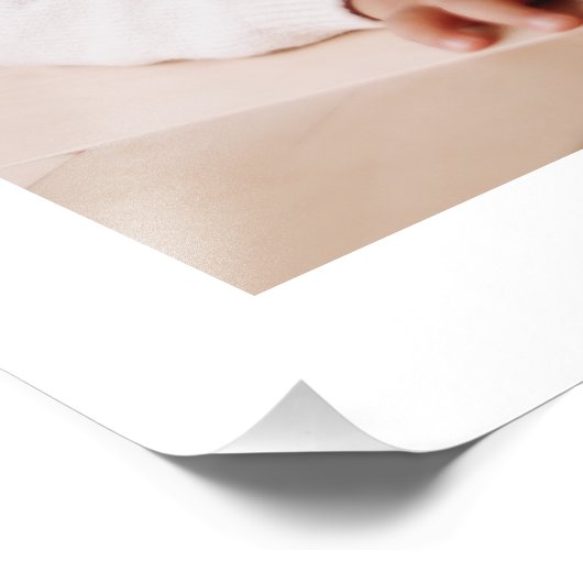 Einfache Skriptfamilie Foto Collage Urlaub (Ecke)