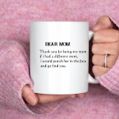 Einfache Skriptmutter-TagesgeschenkFeierliche Mutt Kaffeetasse