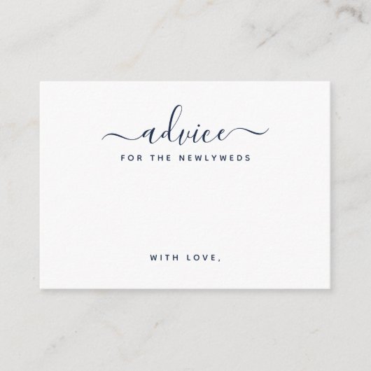 Einfache Skriptratenkarten Begleitkarte (Vorderseite)