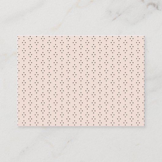 Einfache Skriptratenkarten Begleitkarte (Rückseite)