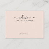 Einfache Skriptratenkarten Begleitkarte (Vorderseite)