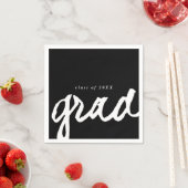 Einfache Skripts Grad | Graduierungspartei Serviette (Beispiel)