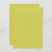 Einfache Solid Color Wedding Danke Karte (Vorne/Hinten)