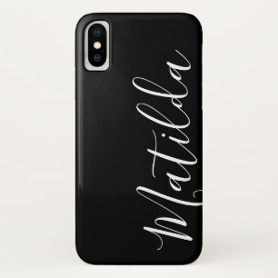 Einfache Solid-Farbe Grauer Schlichter Personalisi Case-Mate iPhone Hülle