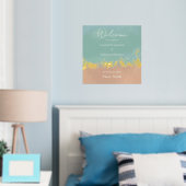 Einfache Sommerpause am Meer Foliendrucke (In Situ (Schlafzimmer))