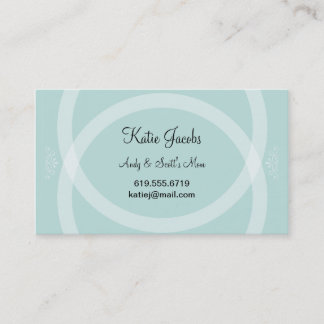 Einfache SozialTelefonkarten Telefonnummerkarte