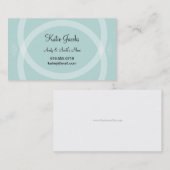 Einfache SozialTelefonkarten Telefonnummerkarte (Vorne/Hinten)