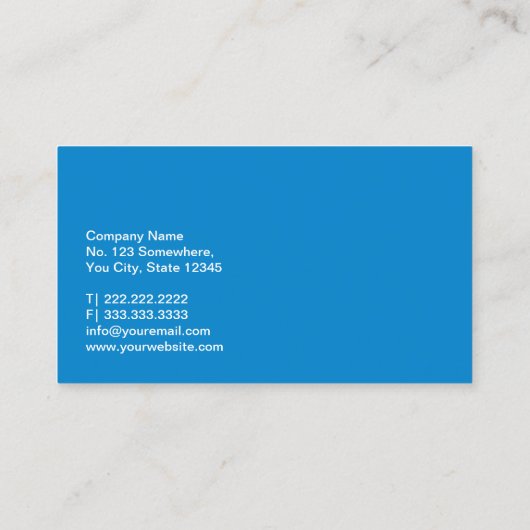 Einfache Sprechblasen Übersetzer QR-Code Visitenkarte (Rückseite)