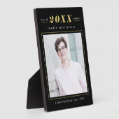 Einfache Stände EDITABLE FARBEN Abschluss Plaque Fotoplatte (Seite)