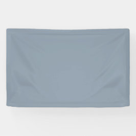 Einfache staubige Taubenblau-Farbe Banner