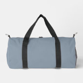 Einfache staubige Taubenblau-Farbe Duffle Bag (Vorderseite)