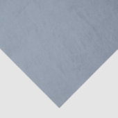 Einfache staubige Taubenblau-Farbe Seidenpapier (Ausschnitt)