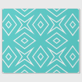 Einfache Sterne und Diamanten - Geschenkwrap Geschenkpapier (Flach)