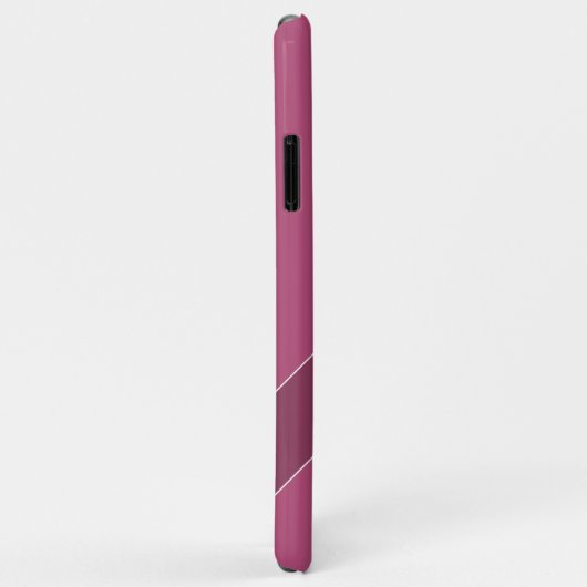 Einfache Stilbezeichnung Nur Zweitone Mulberry Lil Case-Mate iPhone Hülle (Hinten/Rechts)