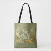 Einfache Stille - Blumen-Tüte Tasche (Vorderseite)