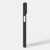 Einfache Stilrichtung Moderner Klassiker Grau Farb Case-Mate iPhone Hülle (Rückseite / Rechts)