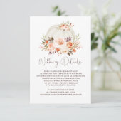 Einfache Stilvolle Aquarellbahn Sonnenblumen Garte Begleitkarte (Stehend Vorderseite)