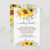 Einfache stilvolle begleitkarte (Vorne/Hinten)