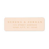 EINFACHE STILVOLLE INDIVIDUELLE HOCHZEIT CREME-ADR (Vorne)