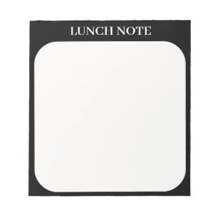 EINFACHE STILVOLLE INDIVIDUELLE NAME SCHULE BÜRO M NOTIZBLOCK