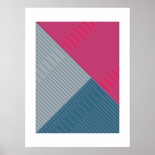 Einfache stilvolle Linien 2 Poster (Vorne)
