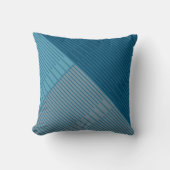 Einfache stilvolle Linien Kissen (Vorderseite)