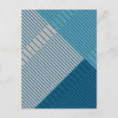 Einfache stilvolle Linien Postkarte (Vorderseite)