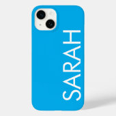 Einfache, stilvolle, moderne, benutzerdefinierte N Case-Mate iPhone Hülle (Rückseite)