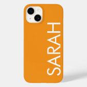Einfache Stilvolle, moderne, benutzerdefinierte Na Case-Mate iPhone Hülle (Rückseite)