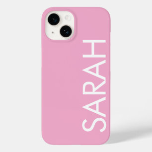 Einfache stilvolle moderne klassische Name Licht R Case-Mate iPhone 14 Hülle