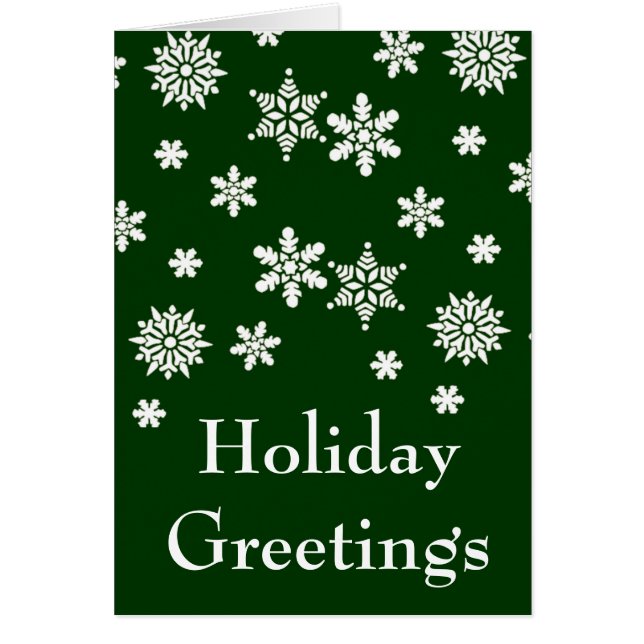 Einfache, stilvolle und moderne Weihnachtskarte (Vorne)