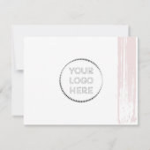 Einfache Store-Anleitung für kleine Unternehmen - Dankeskarte (Rückseite)