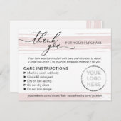 Einfache Store-Anleitung für kleine Unternehmen - Dankeskarte (Vorne/Hinten)