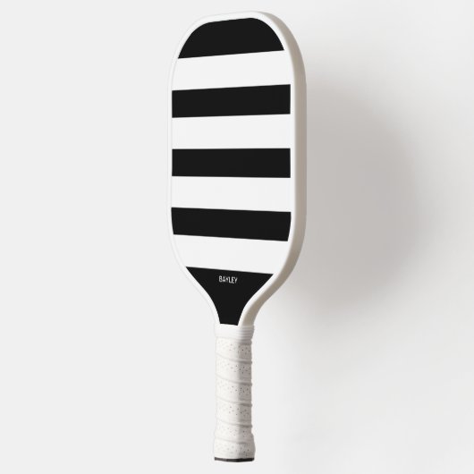 Einfache Streifen, beliebige Farben, benutzerdefin Pickleball Schläger (Links)