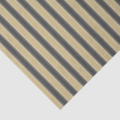 Einfache Streifen Muster Gold Schwarz Geometrisch Seidenpapier (Ausschnitt)