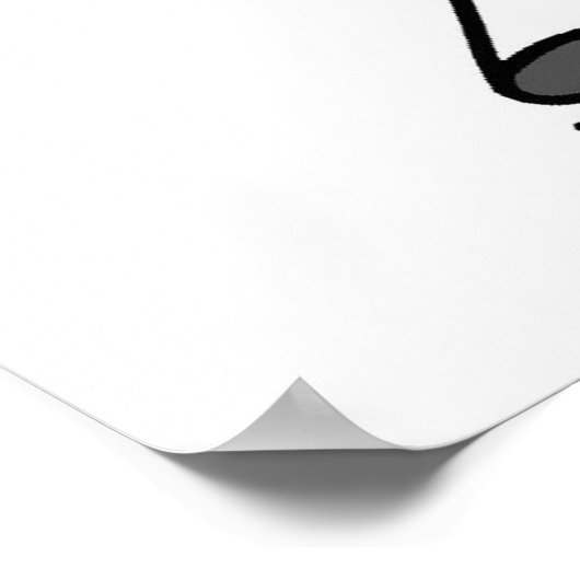 Einfache Strichmännchen Ice Skaten T - Shirt und G Poster (Ecke)