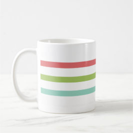 Einfache Stripes - Individuelles Mug Kaffeetasse
