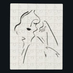 Einfache Studie - Skizze einer Frau Puzzle<br><div class="desc">Einfache Studie II von Victoria Borges. | 139038GG</div>