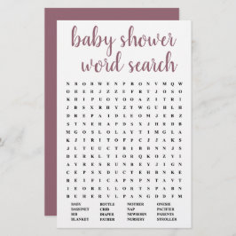Einfache Suche nach Baby Word | Taupe Wüste Rose G