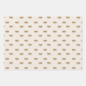 Einfache Summer Classic Campfire-Smores Geschenkpapier Set (Vorderseite 3)