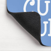 Einfache Süsse Bunny Oaster Typografie | Mousepad (Ecke)