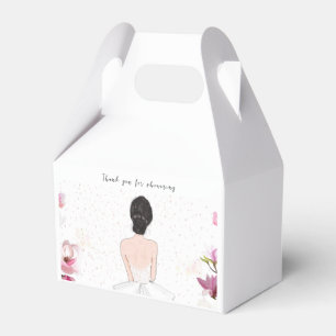 Einfache süße Hochzeitsdusche Geschenkschachtel