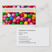 Einfache Süßigkeiten-Versorgung Visitenkarte (Vorne/Hinten)