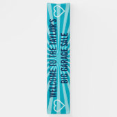 Einfache Symbole - HÖREN + Ihr Text & Ideen Banner (Vertikal)