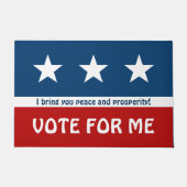 Einfache Symbole - STARS + Ihre Ideen Fußmatte (Vorderseite)